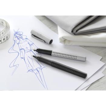Faber-Castell Fineliner Grip 2011 Finewriter silber